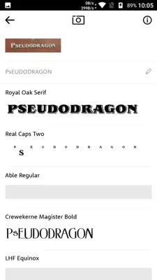 WhatTheFont android App screenshot 3